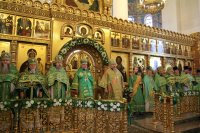 Божественная литургия в день памяти Преподобного благоверного князя Олега Брянского и Собора Брянских Святых Божественная литургия в день памяти Преподобного благоверного князя Олега Брянского и Собора Брянских Святых