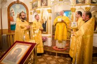 Божественная литургия в Свято-Петро-Павловском кафедральном соборе г.Гомеля