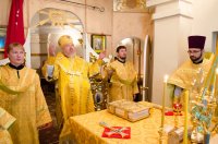 Божественная литургия в Свято-Петро-Павловском кафедральном соборе г.Гомеля