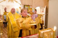 Божественная литургия в Свято-Петро-Павловском кафедральном соборе г.Гомеля