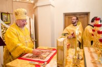 Божественная литургия в Свято-Петро-Павловском кафедральном соборе г.Гомеля