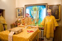 Божественная литургия в Свято-Петро-Павловском кафедральном соборе г.Гомеля