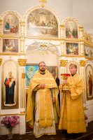 Божественная литургия в Свято-Петро-Павловском кафедральном соборе г.Гомеля