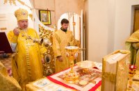 Божественная литургия в Свято-Петро-Павловском кафедральном соборе г.Гомеля