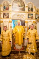 Божественная литургия в Свято-Петро-Павловском кафедральном соборе г.Гомеля