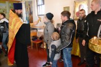 Благодарственный молебен в день закрытия мотосезона Благодарственный молебен в день закрытия мотосезона