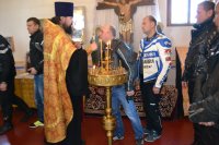 Благодарственный молебен в день закрытия мотосезона Благодарственный молебен в день закрытия мотосезона