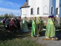 Божественная литургия в храме св.прп.Сергия Радонежского