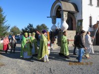 Божественная литургия в храме св.прп.Сергия Радонежского