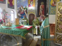 Божественная литургия в храме св.прп.Сергия Радонежского