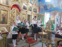 Божественная литургия в храме св.прп.Сергия Радонежского