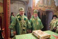 Преосвященнейший Стефан принял участие в мероприятиях по случаю дня тезоименитства епископа Великолукского и Невельского Сергия