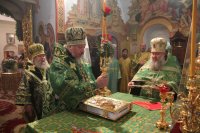 Преосвященнейший Стефан принял участие в мероприятиях по случаю дня тезоименитства епископа Великолукского и Невельского Сергия