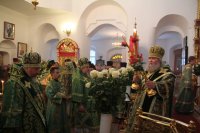 Преосвященнейший Стефан принял участие в мероприятиях по случаю дня тезоименитства епископа Великолукского и Невельского Сергия