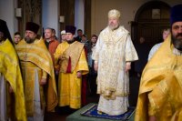 Божественная литургия в день памяти апостола от 70-ти Аристарха