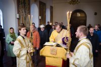 Божественная литургия в день памяти апостола от 70-ти Аристарха