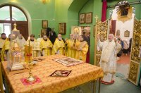 Божественная литургия в день памяти апостола от 70-ти Аристарха