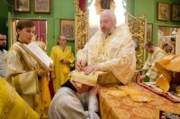 Божественная литургия в день памяти апостола от 70-ти Аристарха