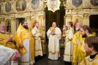 Божественная литургия в день памяти апостола от 70-ти Аристарха