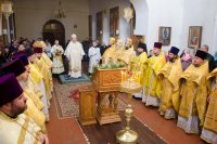 Божественная литургия в день памяти апостола от 70-ти Аристарха