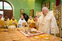 Божественная литургия в день памяти апостола от 70-ти Аристарха