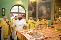 Божественная литургия в день памяти апостола от 70-ти Аристарха