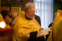 Вечернее богослужение с пением акафиста Пресвятой Богородице в храме святителя Василия Великого г.Жлобина