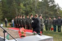 Заупокойный молебен об усопших воинах совершил протоиерей Виктор Коновалов