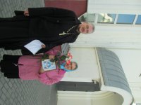 В храме Иверской иконы Божией Матери поздравили многодетных матерей с днем матери