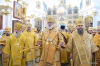 В Минске продолжились торжества по случаю 50-летия архиерейской хиротонии митрополита Филарета, Почетного Патриаршего Экзарха всея Беларуси В Минске продолжились торжества по случаю 50-летия архиерейской хиротонии митрополита Филарета, Почетного Патриаршего Экзарха всея Беларуси