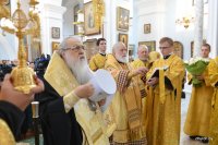 В Минске продолжились торжества по случаю 50-летия архиерейской хиротонии митрополита Филарета, Почетного Патриаршего Экзарха всея Беларуси В Минске продолжились торжества по случаю 50-летия архиерейской хиротонии митрополита Филарета, Почетного Патриаршего Экзарха всея Беларуси