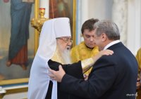 В Минске продолжились торжества по случаю 50-летия архиерейской хиротонии митрополита Филарета, Почетного Патриаршего Экзарха всея Беларуси В Минске продолжились торжества по случаю 50-летия архиерейской хиротонии митрополита Филарета, Почетного Патриаршего Экзарха всея Беларуси