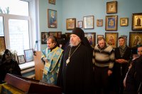 Божественная литургия в день празднования иконы Божией Матери "Спорительница хлебов"