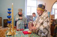 Божественная литургия в день празднования иконы Божией Матери "Спорительница хлебов"