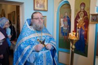 Божественная литургия в день празднования иконы Божией Матери "Спорительница хлебов"