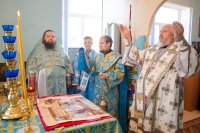 Божественная литургия в день празднования иконы Божией Матери "Спорительница хлебов"