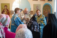 Божественная литургия в день празднования иконы Божией Матери "Спорительница хлебов"