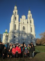 Школьники г. Довска совершили паломническую поездку в Спасо-Ефросиньевский женский монастырь г. Полоцк