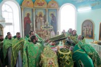 Божественная литургия в день прославления преподобного Феофана Рыхловского