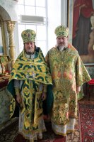 Божественная литургия в день прославления преподобного Феофана Рыхловского