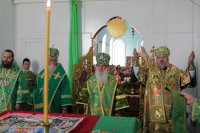 Божественная литургия в день прославления преподобного Феофана Рыхловского