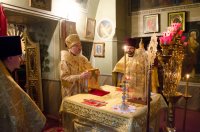 Божественная литургия в день памяти апостола Иакова, брата Господня по плоти