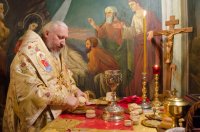 Божественная литургия в день памяти апостола Иакова, брата Господня по плоти