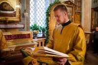 Божественная литургия в день памяти апостола Иакова, брата Господня по плоти