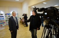 Преосвященнейший Стефан принял участие в международном литературном фестивале "Литературные дожинки - 2015"