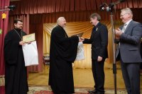 Преосвященнейший Стефан принял участие в международном литературном фестивале "Литературные дожинки - 2015"