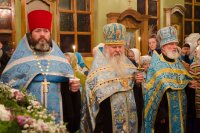 Всенощное бдение в канун праздника иконы Божией Матери "Всех скорбящих Радость"