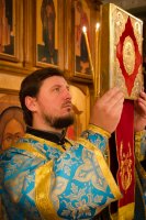 Всенощное бдение в канун праздника иконы Божией Матери "Всех скорбящих Радость"