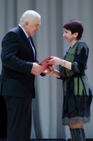 Преосвященный Стефан в Торжественном вечере, посвящённом 25-летию Гомельскому государственному медицинскому университету