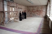 Преосвященнейший Стефан совершил рабочий визит в реконструируемое здание Гомельского Епархиального Управления Преосвященнейший Стефан совершил рабочий визит в реконструируемое здание Гомельского Епархиального Управления